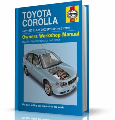 TOYOTA COROLLA (1997-2002) - instrukcja napraw Haynes