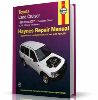 TOYOTA LAND CRUISER (1998-2007) - instrukcja napraw Haynes