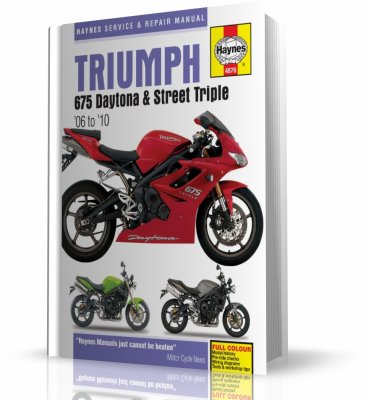 TRIUMPH 675 DAYTONA STREET TRIPLE (2006-2010) - instrukcja napraw Haynes