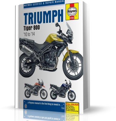 TRIUMPH TIGER 800 (2010-2019) KSIĄŻKA WYDAWNICTWA HAYNES