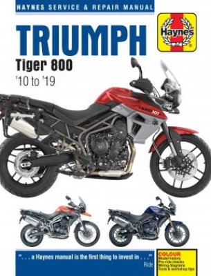 TRIUMPH TIGER 800 (2010-2019) KSIĄŻKA WYDAWNICTWA HAYNES