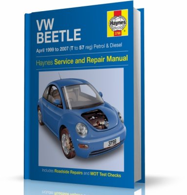 VOLKSWAGEN BEETLE - VW GARBUS (1999-2007) - instrukcja napraw Haynes