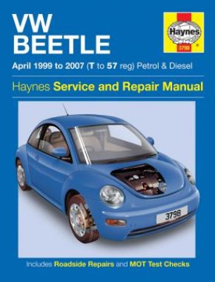 VOLKSWAGEN BEETLE - VW GARBUS (1999-2007) - instrukcja napraw Haynes