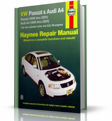 VOLKSWAGEN PASSAT - AUDI A4 (1996-2001) USA - instrukcja napraw Haynes