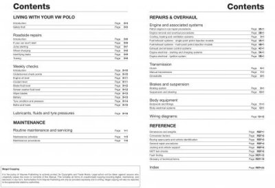 VOLKSWAGEN POLO (1990-1994) - instrukcja napraw Haynes