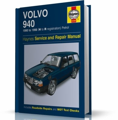 VOLVO 940 PETROL (1990-1998) - instrukcja napraw Haynes
