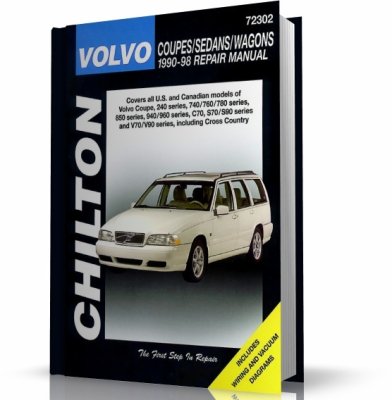 VOLVO COUPES, SEDANS, WAGONS (1990-1998) CHILTON