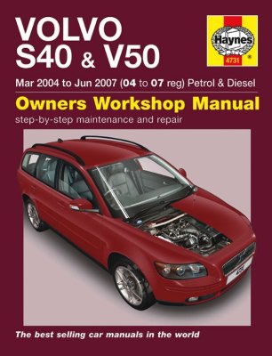 VOLVO S40 - V50 (2004-2007) - instrukcja napraw Haynes