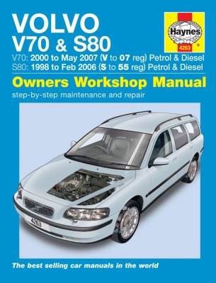 VOLVO V70, S80 (1998-2005) - instrukcja napraw Haynes
