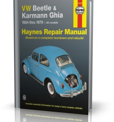 VW BEETLE & KARMANN GHIA (1954 - 1979) - instrukcja naprawy i obsługi Haynes