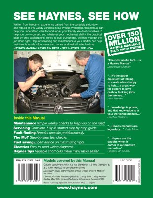 VW CADDY DIESEL (2004-2015) INSTRUKCJA HAYNES