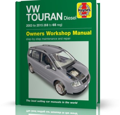 VW TOURAN DIESEL 2003-2015 INSTRUKCJA HAYNES