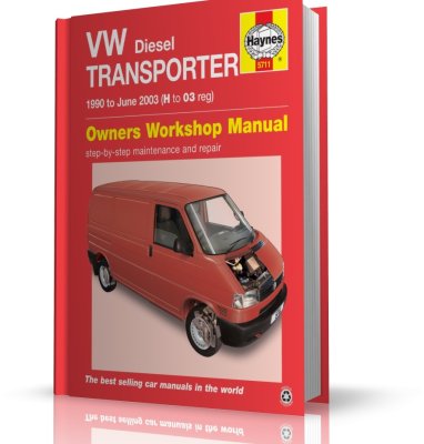 VW TRANSPORTER Diesel (1990-2003) - instrukcja napraw Haynes