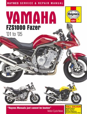 YAMAHA FZS1000 FAZER (2001-2005) - instrukcja napraw Haynes