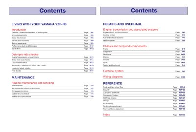 YAMAHA YZF-R6 (1999-2002) - instrukcja napraw Haynes