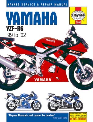 YAMAHA YZF-R6 (1999-2002) - instrukcja napraw Haynes